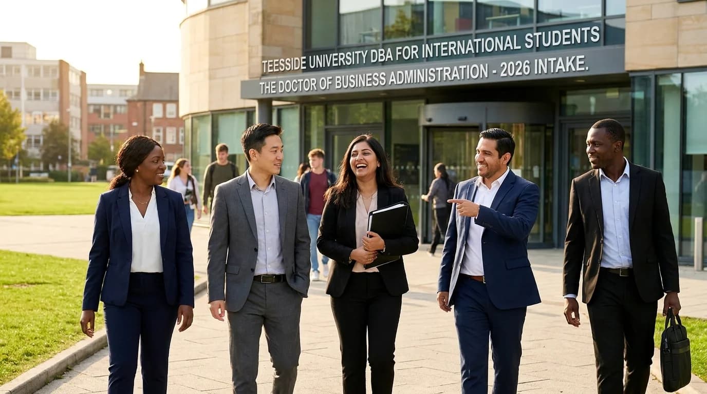 DBA in UK for International Students: Why Teesside University is the 2026 Choice