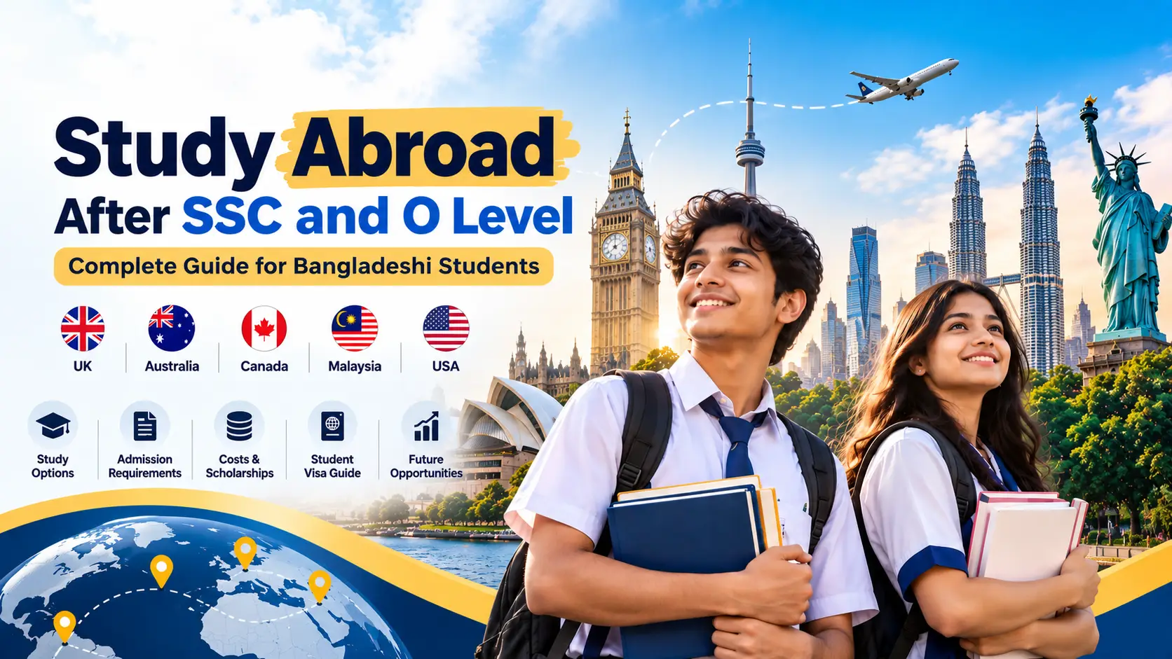 Study Abroad After SSC and O Level: Complete Guide for Bangladeshi Students