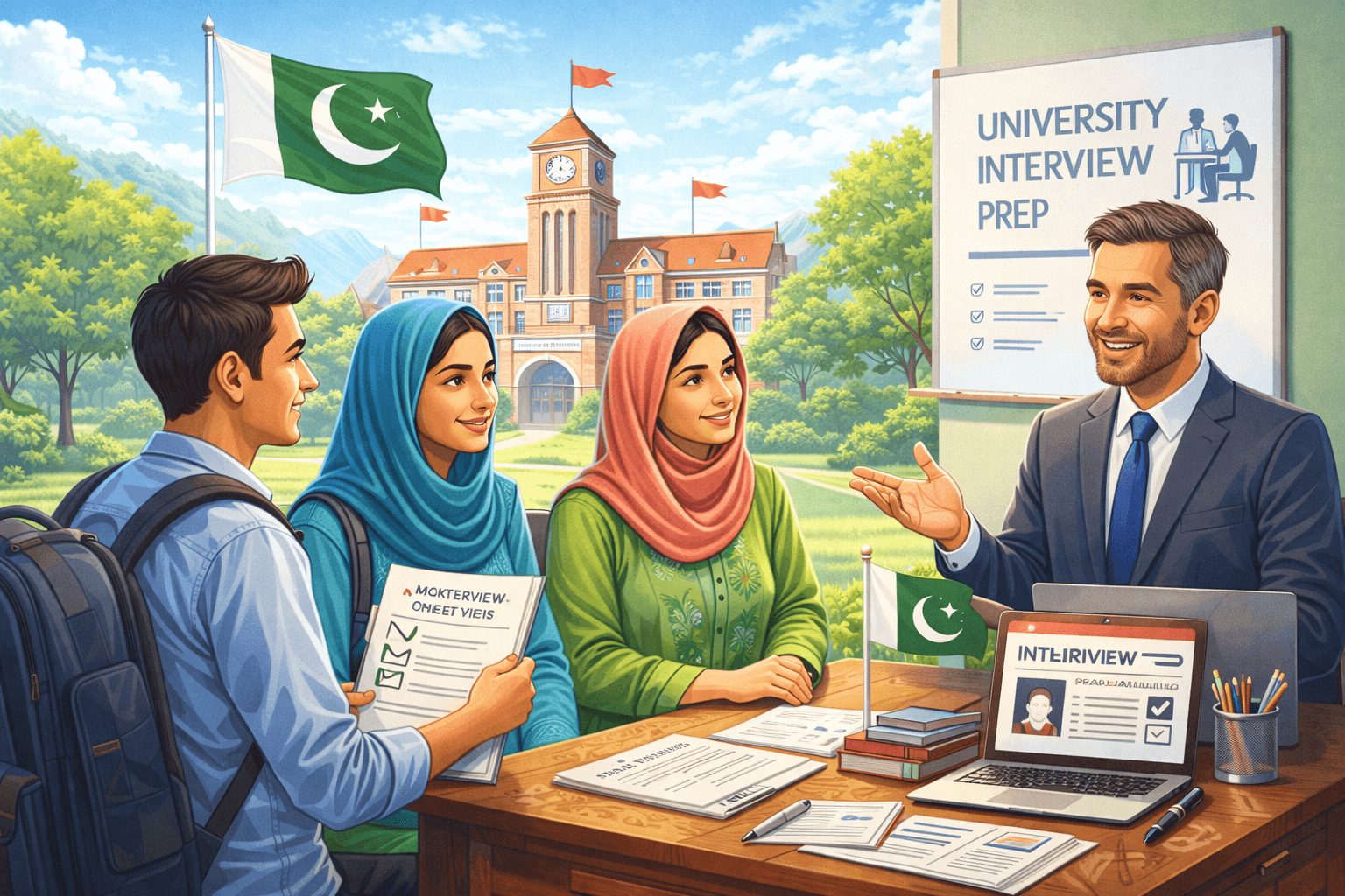 University Interview Preparation for Pakistani Students