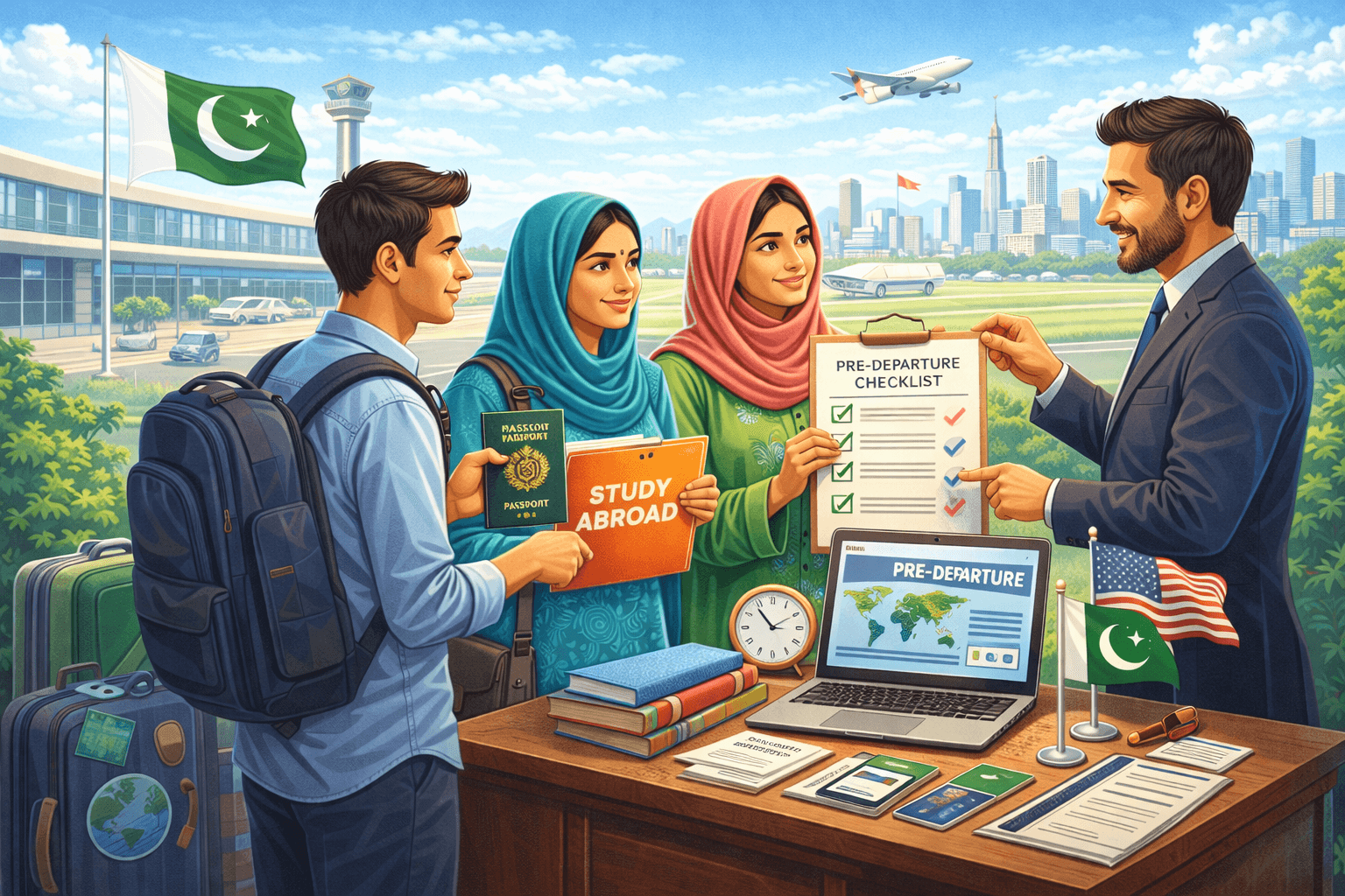 Pre-Departure Guidance for Pakistani Students
