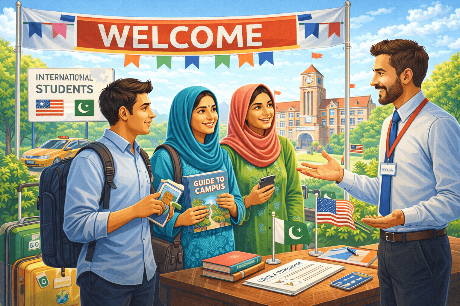Post-Arrival Support for Pakistani Students